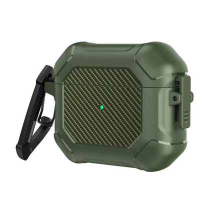 Durable AirPods 3 Cover with Carabiner for Daily Travel
