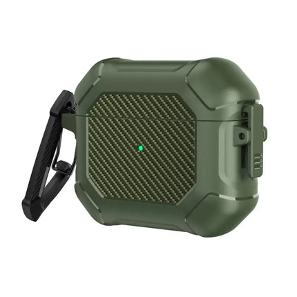 Durable AirPods 3 Cover with Carabiner for Daily Travel