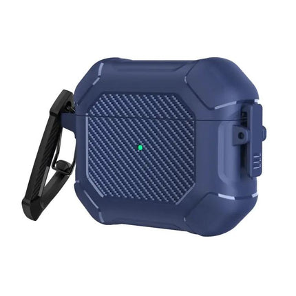 Durable AirPods 3 Cover with Carabiner for Daily Travel
