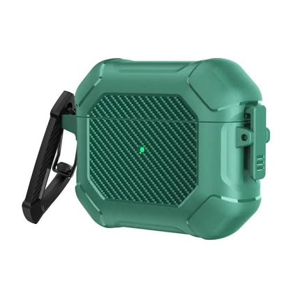 Durable AirPods 3 Cover with Carabiner for Daily Travel