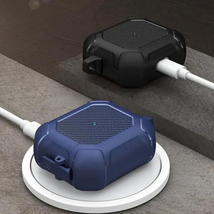 Durable AirPods 3 Cover with Carabiner for Daily Travel