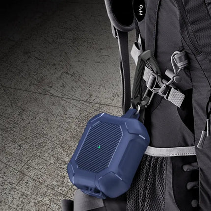 Durable AirPods 3 Cover with Carabiner for Daily Travel