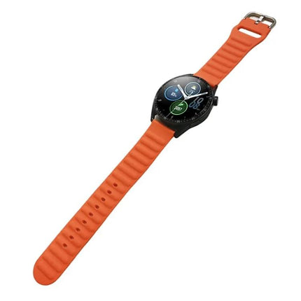 Universal Silicone Watch Band 18/20/22mm Adjustable