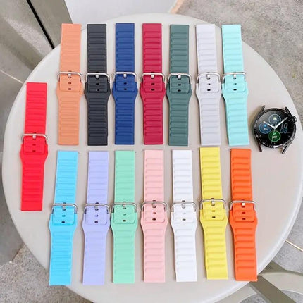 Universal Silicone Watch Band 18/20/22mm Adjustable