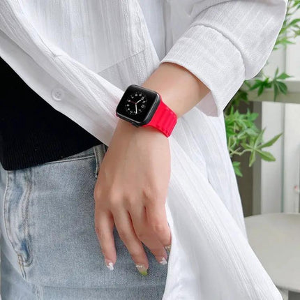 Silicone Apple Watch Band Compatible 38/40/41/42/44/45mm