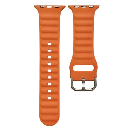 Silicone Apple Watch Band Compatible 38/40/41/42/44/45mm | Syndmart