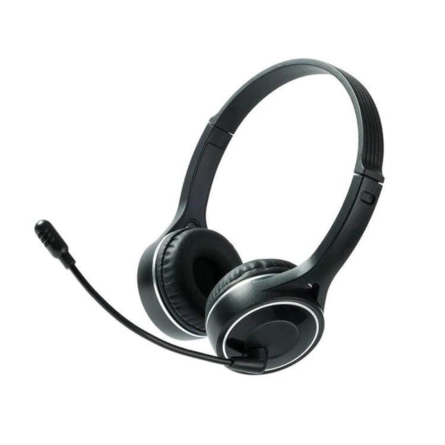Soyto Wireless Gaming Headset With Active Noise Reduction For Calls black Bluetooth headset with mic for clear gaming calls