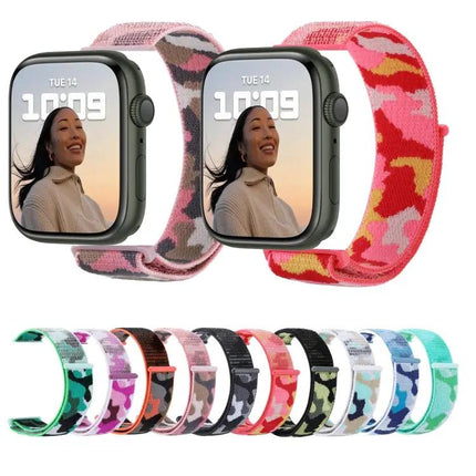 Nylon Loop Watch Band Apple Watch 38/40/41/42/44/45mm