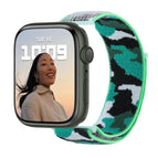 7 41mm / 6&SE&5&4 40mm / 3&2&1 38mm / Dark Green Camouflage