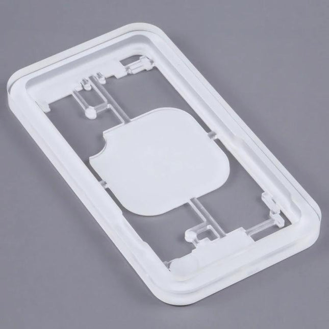 Laser Disassembly Protective Mould for iPhone Battery Covers - white plastic alignment jig for safe back glass removal