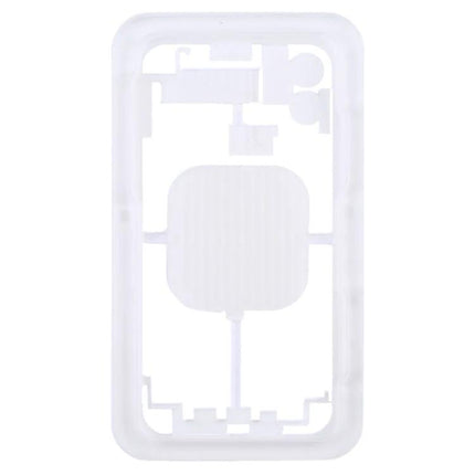 Laser Disassembly Protective Mould for iPhone Battery Covers - white compact mould for safe back-glass removal