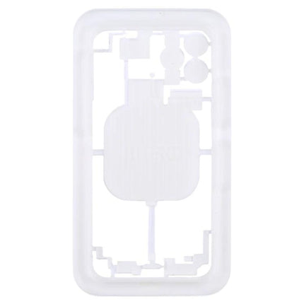 Laser Disassembly Protective Mould for iPhone Battery Covers - white compact mould for safe back glass removal and battery access
