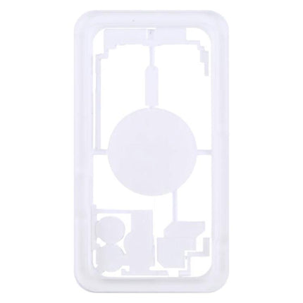 Laser Disassembly Protective Mould for iPhone Battery Covers - white plastic protective mould for back glass removal and laser disassembly