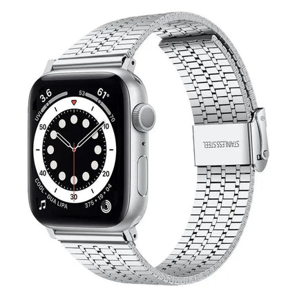 Steel Band For Apple Watch 38/40/41/42/44/45mm Adjustable