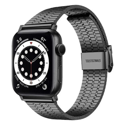 Steel Band For Apple Watch 38/40/41/42/44/45mm Adjustable