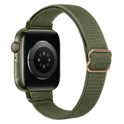 Adjustable Nylon Watch Band For Apple Watch 41/40/38mm