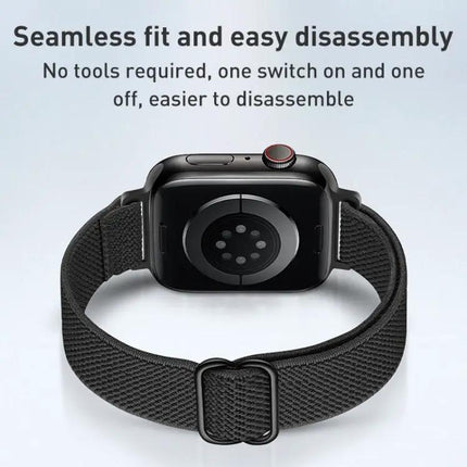 Adjustable Nylon Watch Band For Apple Watch 41/40/38mm