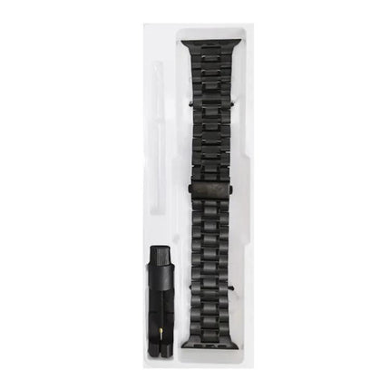 5-Bead Stainless Steel Apple Watch Band Compatible 38-45mm