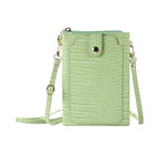 Zipper with Long Strap / Green