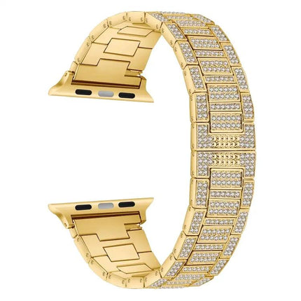 Metal Diamond Strap For Apple Watch 41/45/40/44/42mm