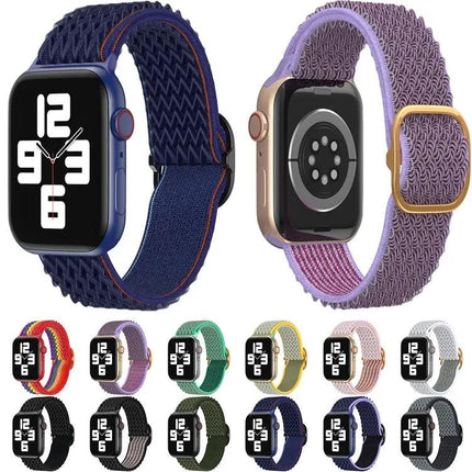 Wave Nylon Apple Watch Band Compatible 38/40/41/42/44/45mm