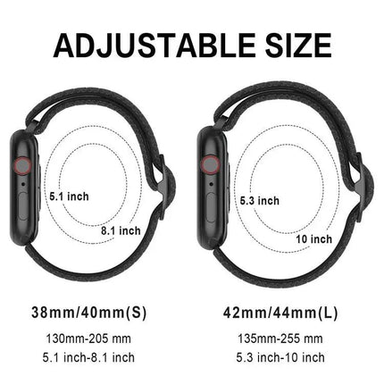 Wave Nylon Apple Watch Band Compatible 38/40/41/42/44/45mm