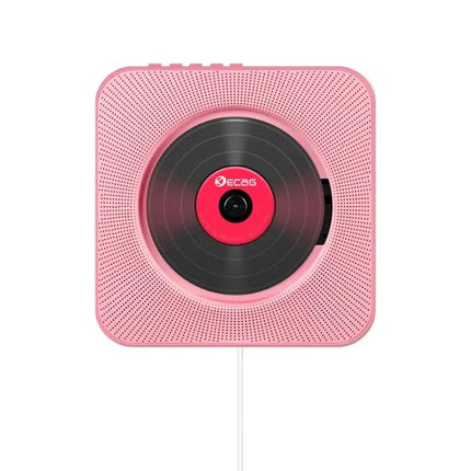 Kecag Wall-Mounted Bluetooth CD Player for Home Music Playback