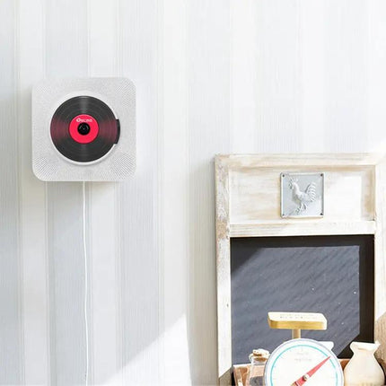 Kecag Wall-Mounted Bluetooth CD Player for Home Music Playback | Syndmart