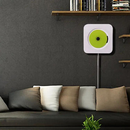 Kecag Wall-Mounted Bluetooth CD Player for Home Music Playback | Syndmart