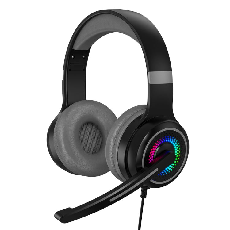 Casque de jeu filaire stéréo Y20 LED Bass avec microphone pour PC