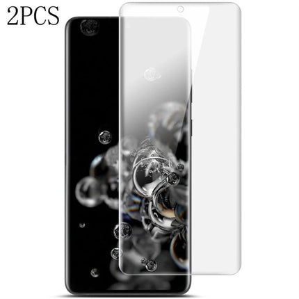 IMAK Curved Full-Screen Hydrogel Film Screen Protector for Phones clear ultra-thin curved full-coverage protector on phone display