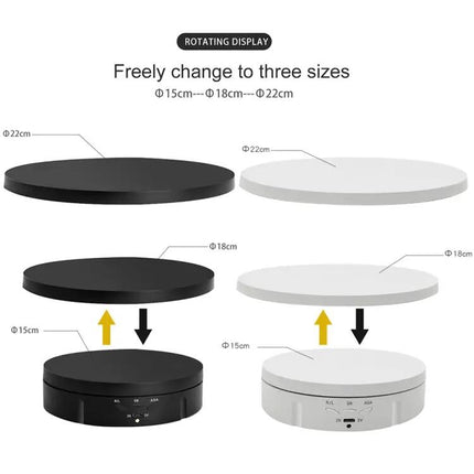 Electric Rotating Display Stand for Jewelry with Remote Control | Syndmart