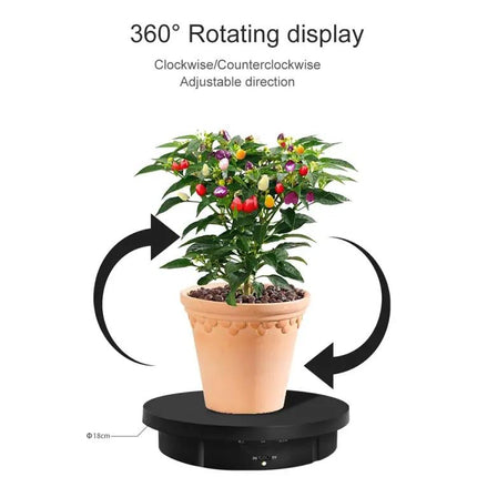 Electric Rotating Display Stand for Jewelry with Remote Control | Syndmart