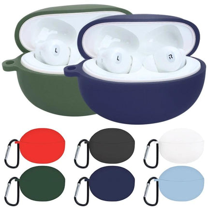 Protective Silicone Cover for OPPO Earphones in Daily Life - colorful silicone cases with carabiner, protects against scratches dust and minor impacts
