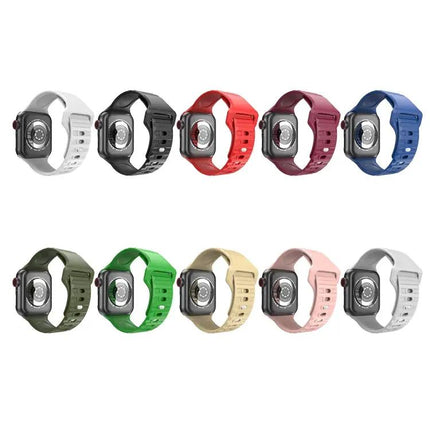 Wavy Silicone Watch Band For Apple Watch 38/40/41/42/44/45mm