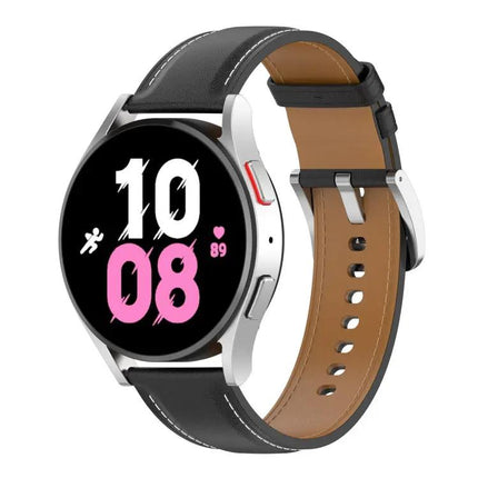 Leather Watch Band For Samsung Galaxy Watch 5 Pro 40/44/45mm