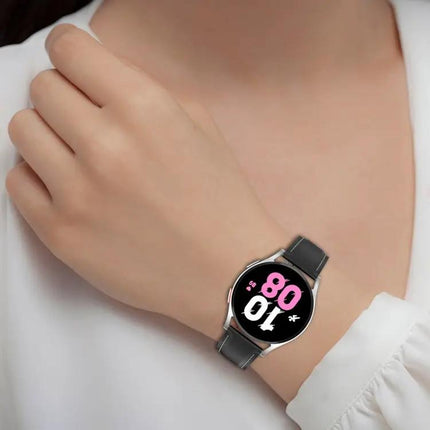 Leather Watch Band For Samsung Galaxy Watch 5 Pro 40/44/45mm