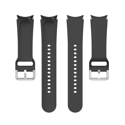 Silicone Round Buckle Watch Band For Galaxy Watch 40/44/45mm