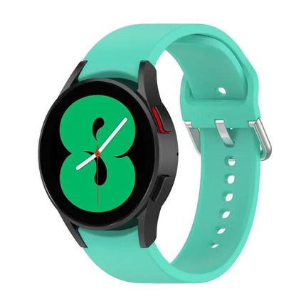 Silicone Round Buckle Watch Band For Galaxy Watch 40/44/45mm