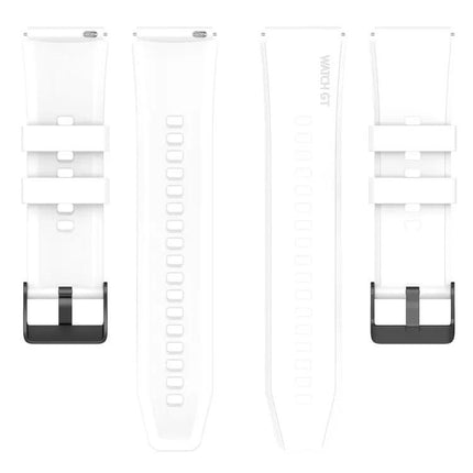 20mm Black Silicone Band Buckle for Samsung Galaxy Watch 5