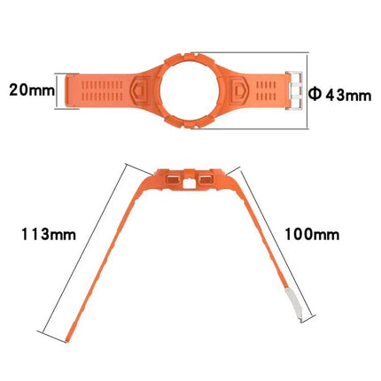 Samsung Galaxy Watch5 40mm Silicone Integrated Band Black