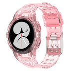 For Samsung Galaxy Watch5 44mm / Transparent Pink