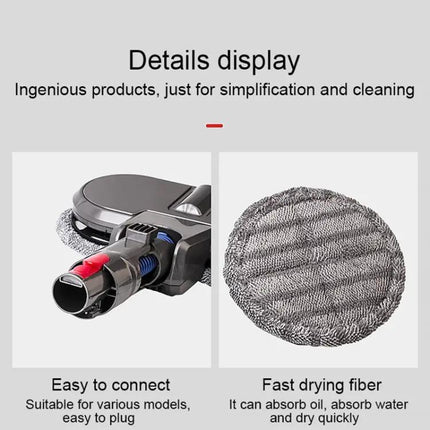 Replacement Electric Mop Head with Water Tank for Dyson Vacuums | Syndmart