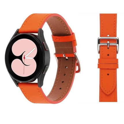 Leather Watch Band For Samsung Galaxy Watch 45/44/40mm