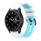 For Samsung Galaxy Watch5 Pro 45mm/5 44mm/5 40mm / White Sky Blue