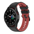 For Samsung Galaxy Watch5 Pro 45mm/5 44mm/5 40mm / Black Red
