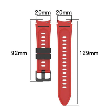 Two-Tone Silicone Watch Band for Samsung Galaxy Watch5