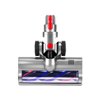 Dyson Soft Velvet Electric Floor Brush for Vacuum Cleaning - silver motorized soft roller head for hard floors, anti-winding pet hair pickup