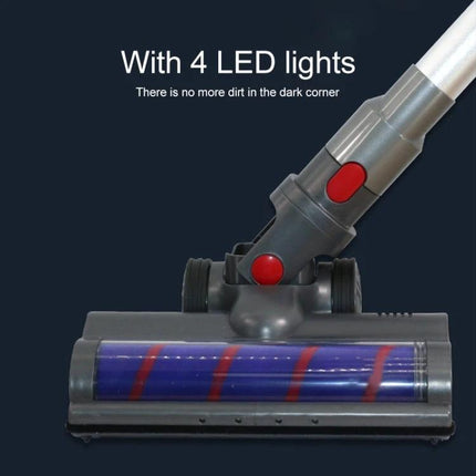Dyson Soft Velvet Electric Floor Brush for Vacuum Cleaning with 4 LED lights, anti‑winding soft roller for pet hair and hard floors