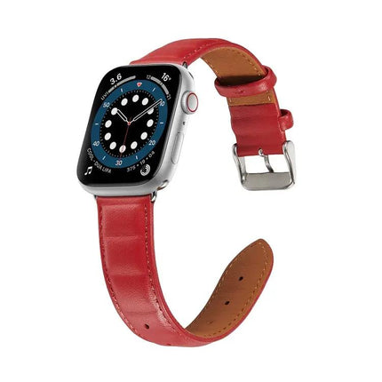 Leather Watch Band For Apple Watch 38/40/41/42/44/45mm | Syndmart